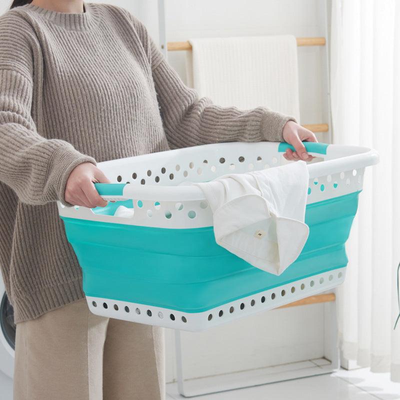Foldable Dirty Laundry Storage Basket Bathroom - Amazitshop