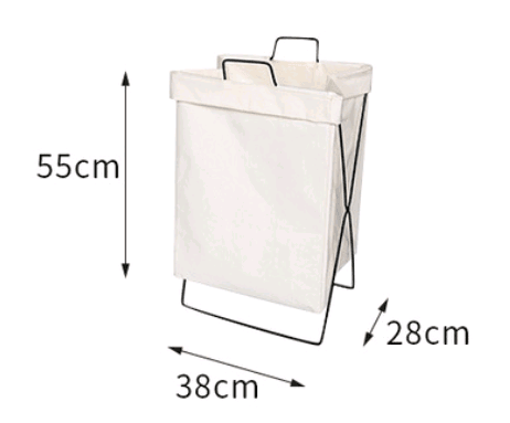 Foldable Fabric Hamper Household Laundry Basket Large Storage Basket Bathroom clothes storage basket - Amazitshop