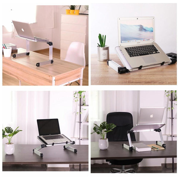 Foldable Laptop Stand Ergonomic Desk Tablet Holder - Amazitshop