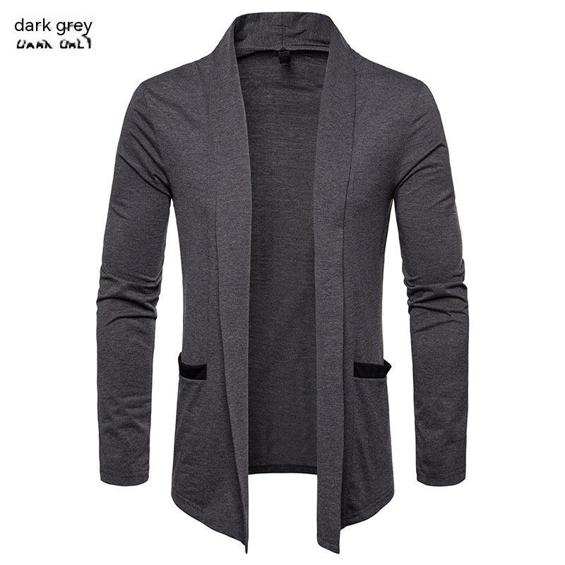 Foreign Trade Wholesale Men's New Plus Size Men's Coat Cardigan - Amazitshop