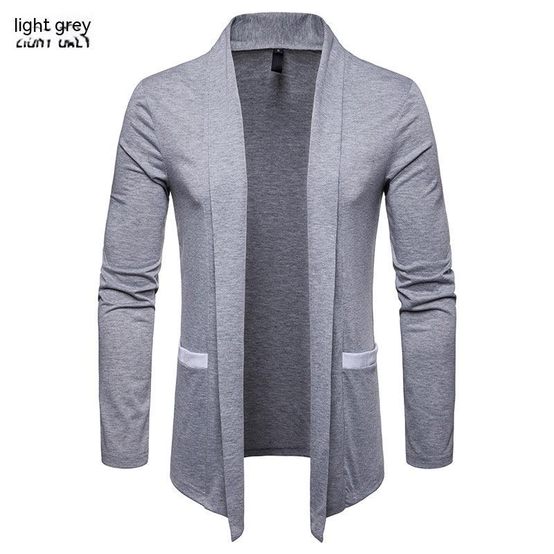 Foreign Trade Wholesale Men's New Plus Size Men's Coat Cardigan - Amazitshop