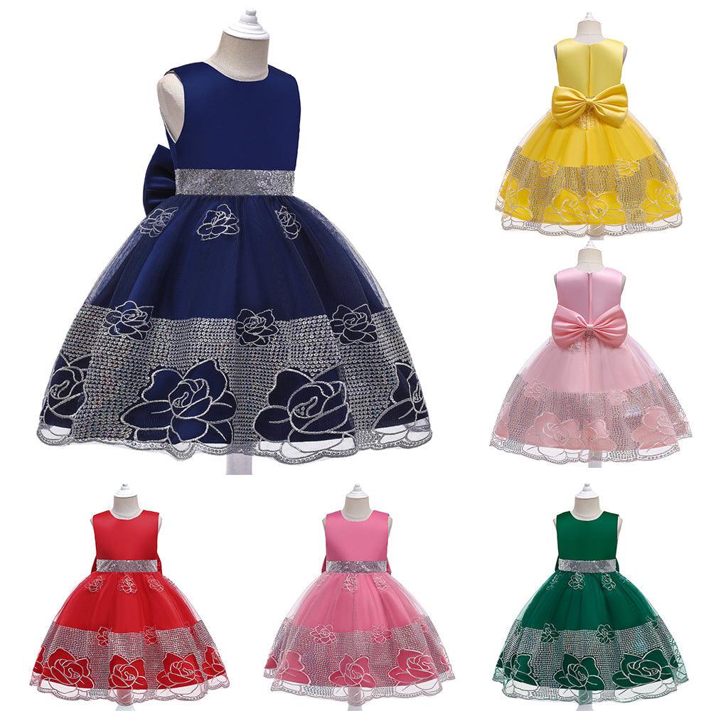 Forged Cloth Children's Dress Skirt School Piano Performance - Amazitshop