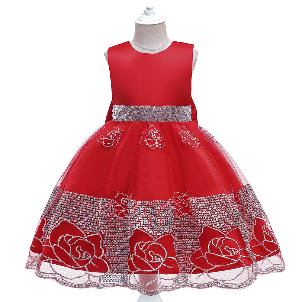 Forged Cloth Children's Dress Skirt School Piano Performance - Amazitshop