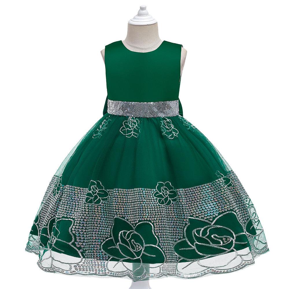 Forged Cloth Children's Dress Skirt School Piano Performance - Amazitshop