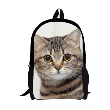 FORUDESIGNS Cat Backpack Cute 3D Animal Denim Backpacks for Children Boys Girls Casual Kids School Bag Mochila Travel Backpack - Amazitshop