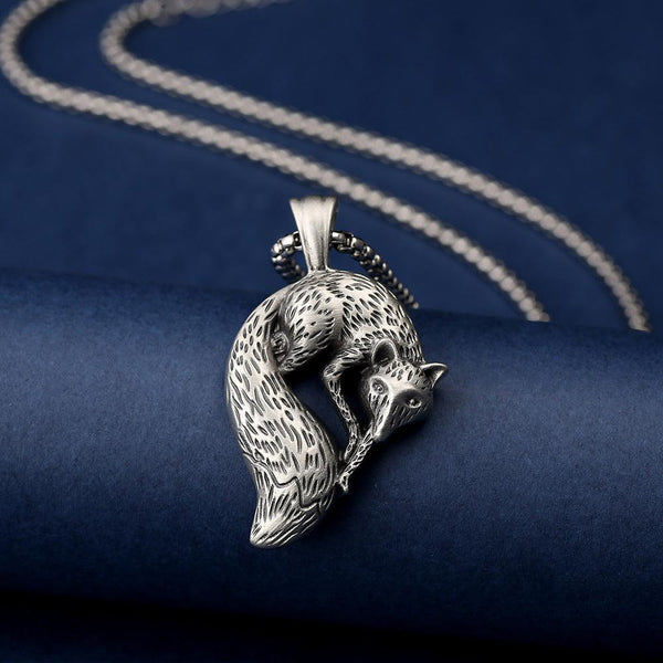 Fox Necklace Personality Men & Women Trendy Simple Accessories - Amazitshop