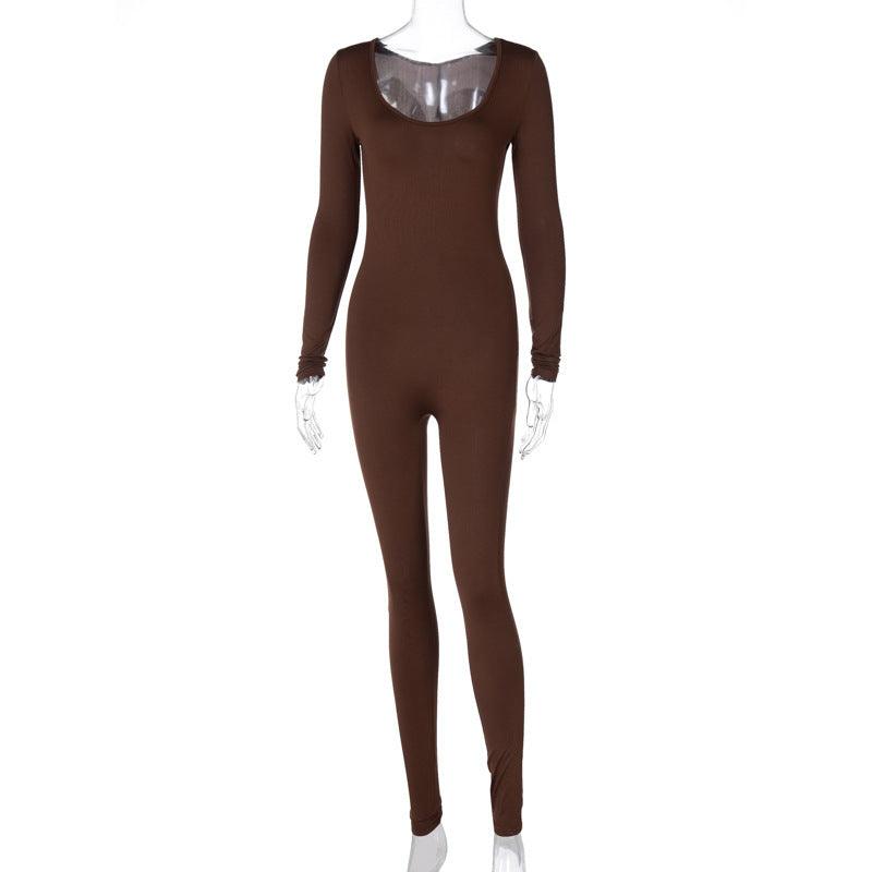 FQLWL Fall Winter Long Sleeve Sexy Rompers - Amazitshop