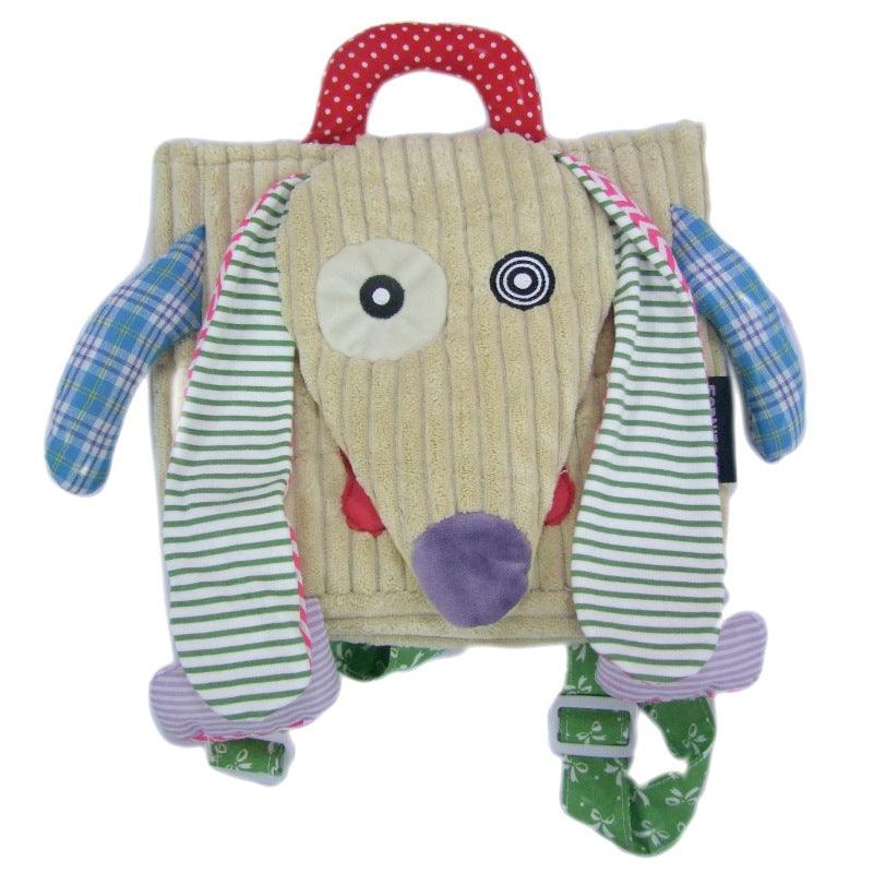 French Deglingos baby backpack double bag snack bag 2 - 5 year old kindergarten double shoulder bag - Amazitshop