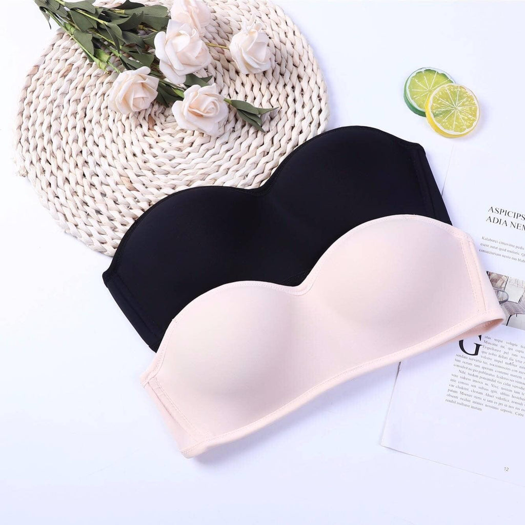 Gathered non - slip lingerie bra - Amazitshop
