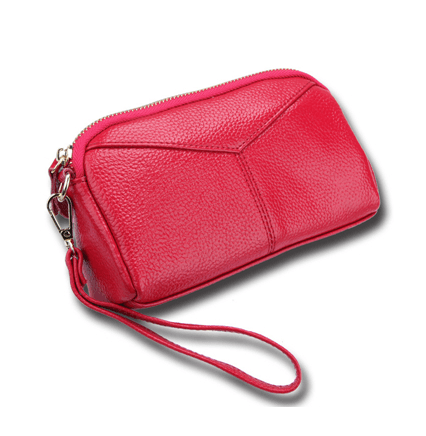 Genuine leather Casual Women Clutches - Amazitshop