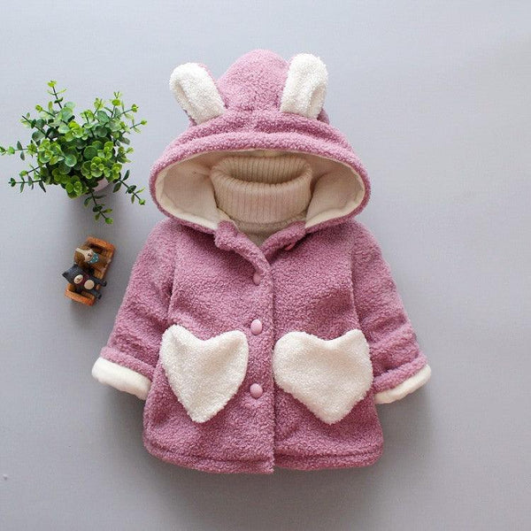 Girl Outerwear Children Clothing Warm Winter Coats - Amazitshop