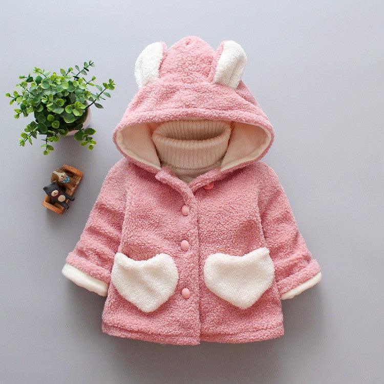 Girl Outerwear Children Clothing Warm Winter Coats - Amazitshop