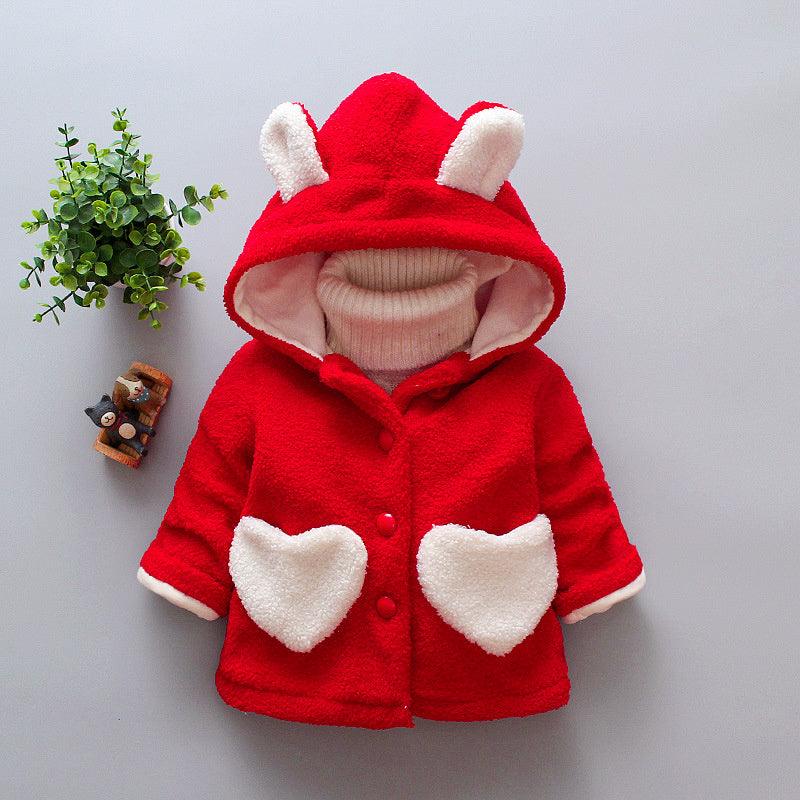Girl Outerwear Children Clothing Warm Winter Coats - Amazitshop