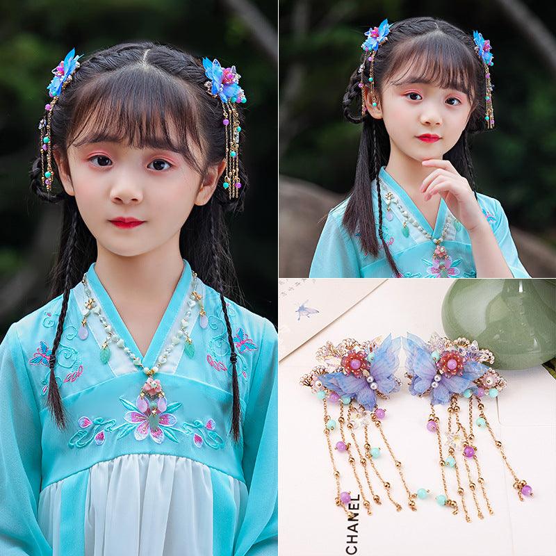 Girls Chinese Style Ancient Costume Hairpin Jewelry Fashion - Amazitshop