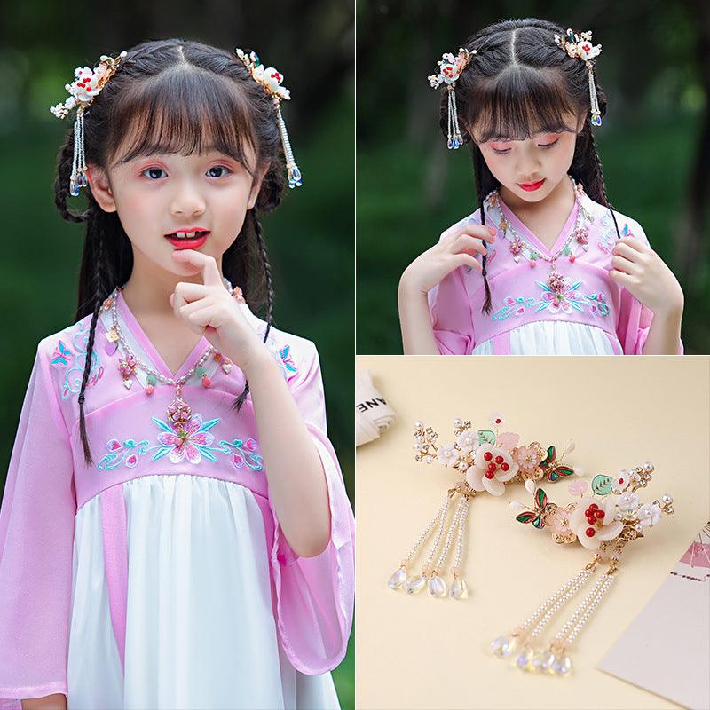 Girls Chinese Style Ancient Costume Hairpin Jewelry Fashion - Amazitshop