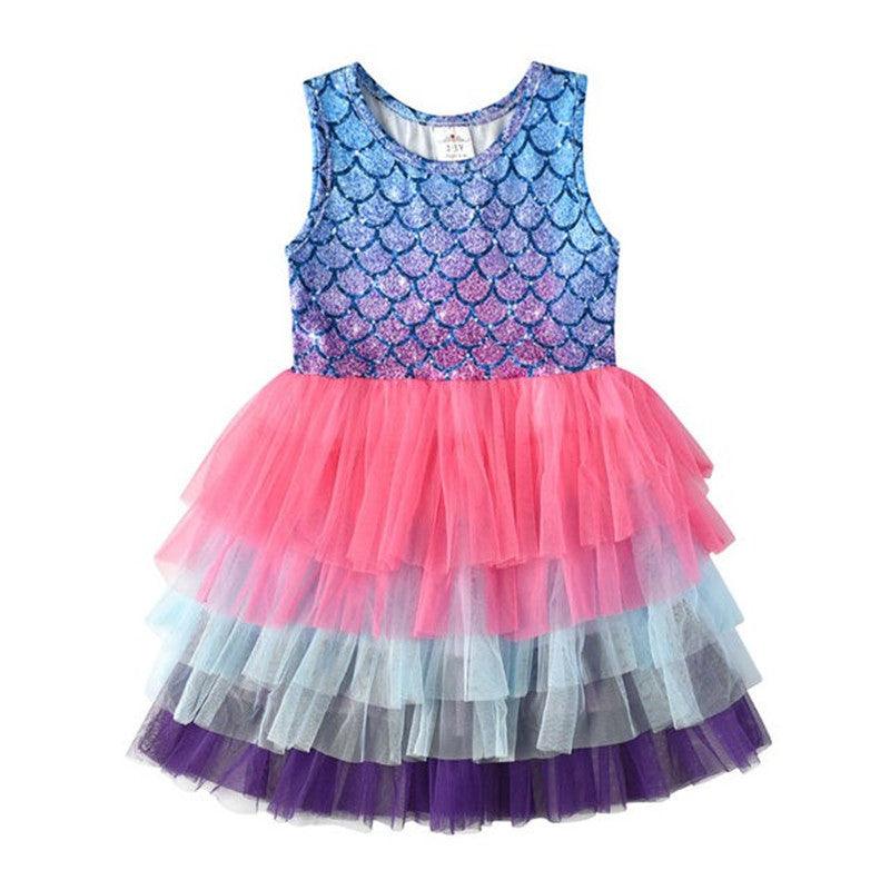Girls Clothes Summer Princess Dresses Kids Dress - Amazitshop