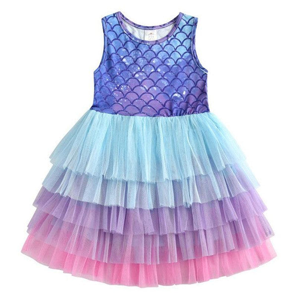 Girls Clothes Summer Princess Dresses Kids Dress - Amazitshop