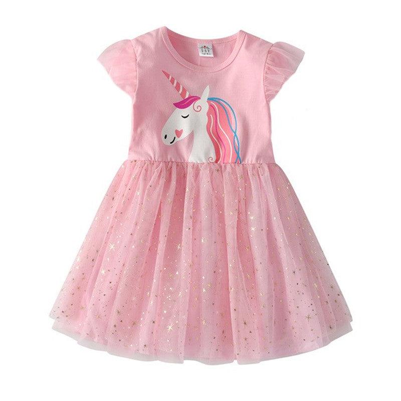 Girls Clothes Summer Princess Dresses Kids Dress - Amazitshop