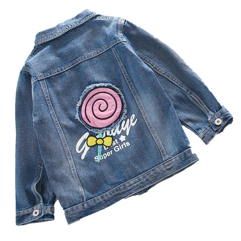 Girls Denim Jacket Children - Amazitshop