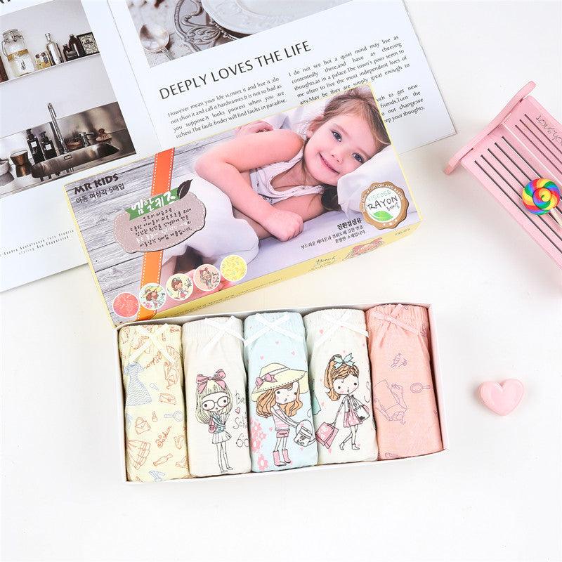 Girls Double Bottom Crotch CuteGirl Shorts - Amazitshop