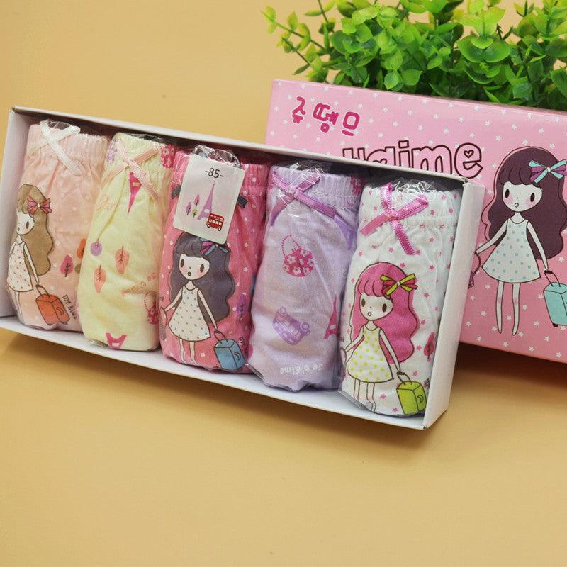 Girls Double Bottom Crotch CuteGirl Shorts - Amazitshop