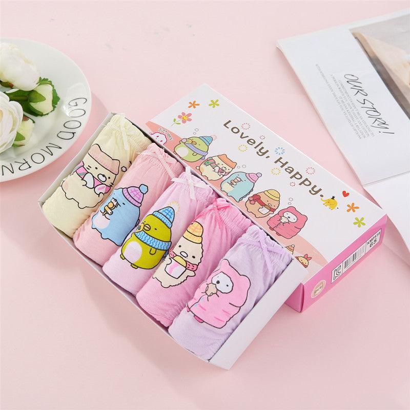 Girls Double Bottom Crotch CuteGirl Shorts - Amazitshop