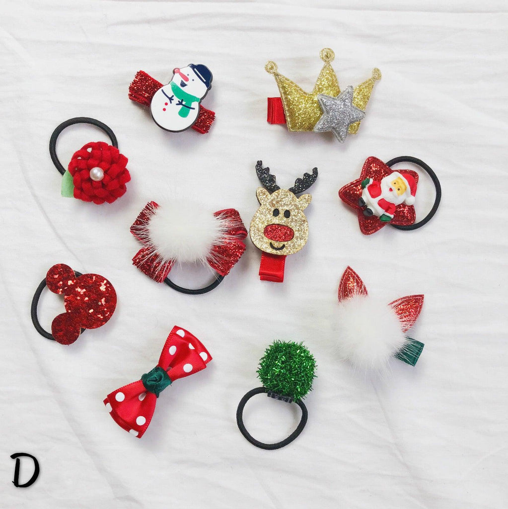 Girls hair accessories gift box christmas set - Amazitshop