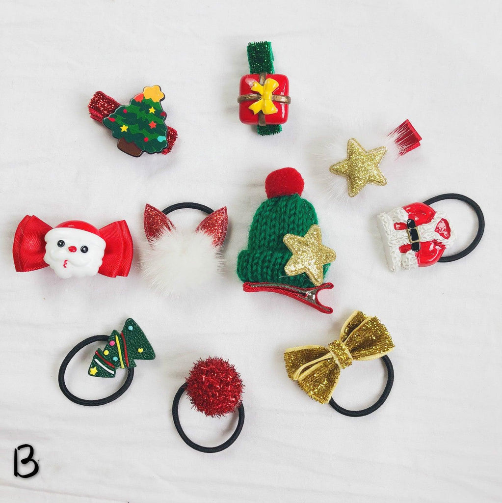 Girls hair accessories gift box christmas set - Amazitshop
