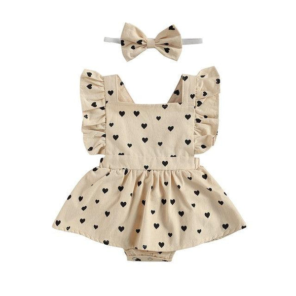 Girls Kids Dresses Bow For Holiday Kid Clothes Cute - Amazitshop