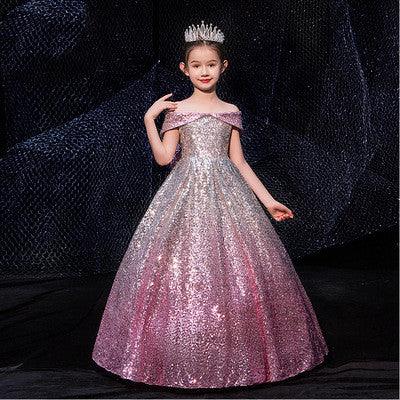 Girls long tail dress - Amazitshop