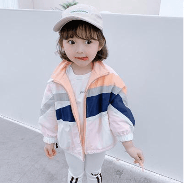 Girls' Outerwear Children's Outerwear for Small and Medium - sized Children on Both Sides - Amazitshop