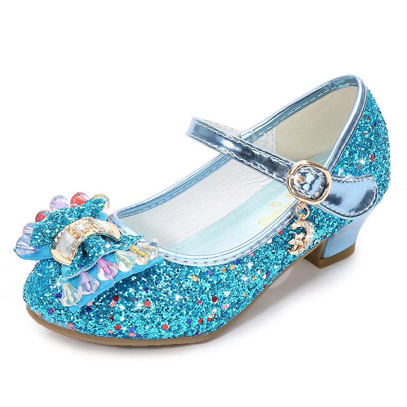 Girls princess leather shoes - Amazitshop