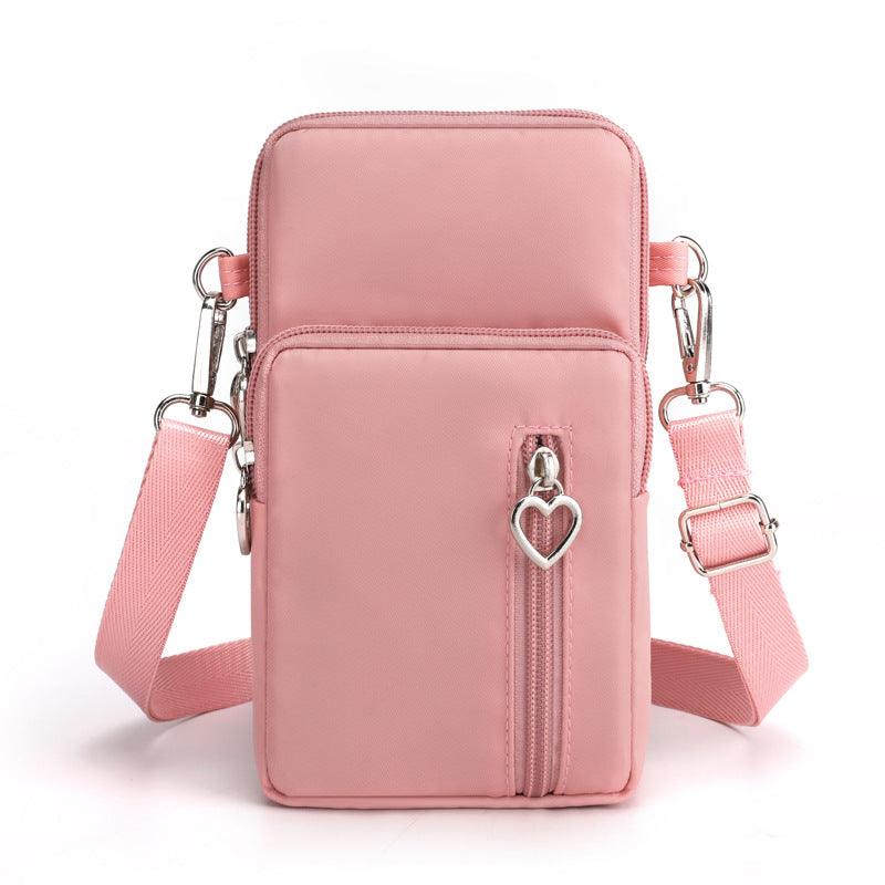 Girls Wallet Wallet Pocket Ladies Messenger Money Bag Card Case Ladies Ladies Wallet Small Bag Mini Shoulder Mobile Phone Bag - Amazitshop