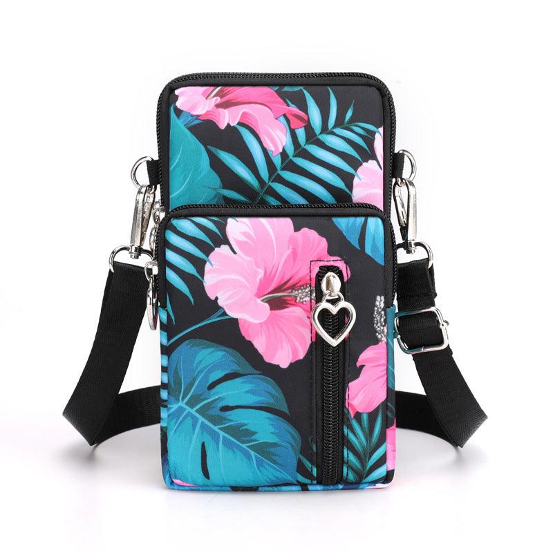 Girls Wallet Wallet Pocket Ladies Messenger Money Bag Card Case Ladies Ladies Wallet Small Bag Mini Shoulder Mobile Phone Bag - Amazitshop