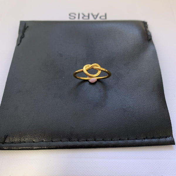 Gold Knotted Ring For Women - Amazitshop