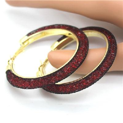 Gold - plated Earrings, Crystal Mesh Chain, Female Earring Jewelry - Amazitshop