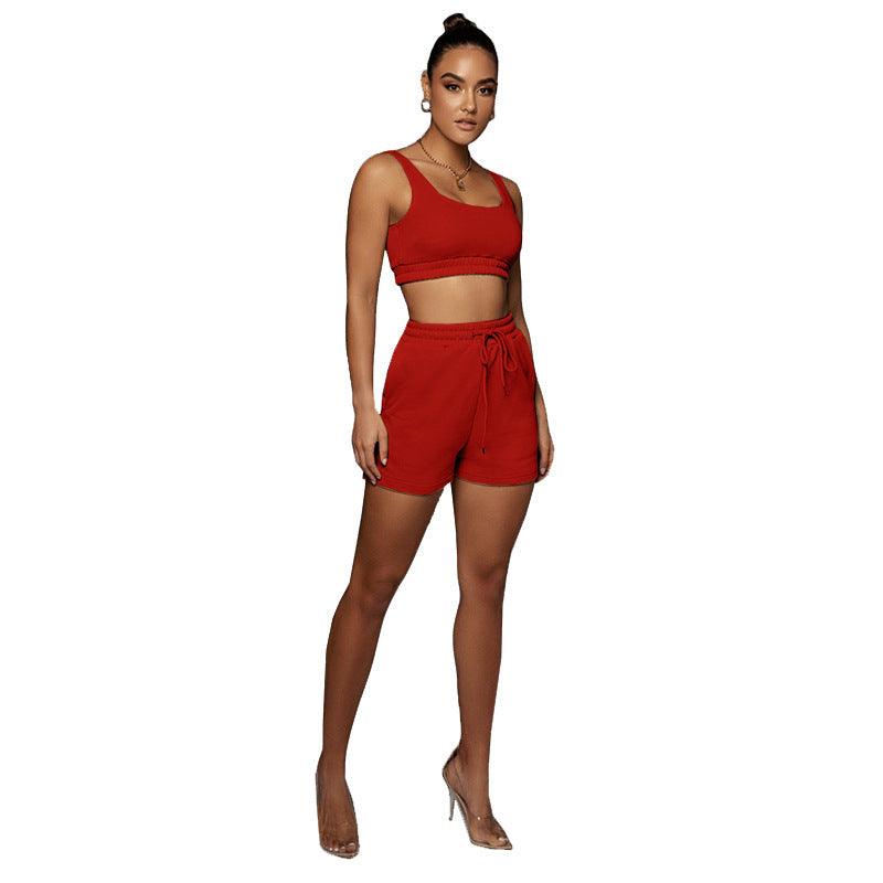 Gym Wear Ladies Tracksuits Summer Wholesale Sweat Suits Hot Sale Sexy Outfits For Women - Amazitshop