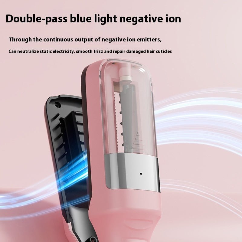 Hair Ends Trimmer Split Remover Dry Damaged Brittle Professional Automatic Trim Split For Women Cordless Hair Cutting Machine Split Ender Pro 2 Hair Tool Hair Clipper for Removing and Repairing Dry Fragile and Damaged Split Ends - Red - Amazitshop