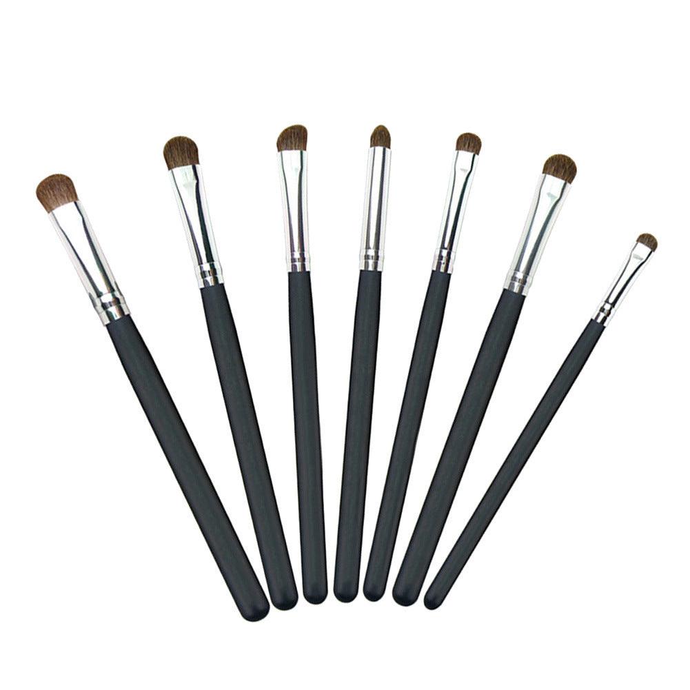 Hair Makeup Brushes 7 Eye Shadow Brushes Beauty Makeup - Amazitshop