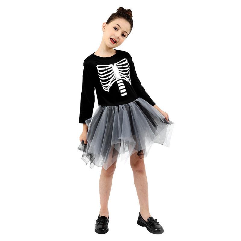 Halloween Costume Child Costume Cosplay Performance Costume Halloween Dress - Amazitshop