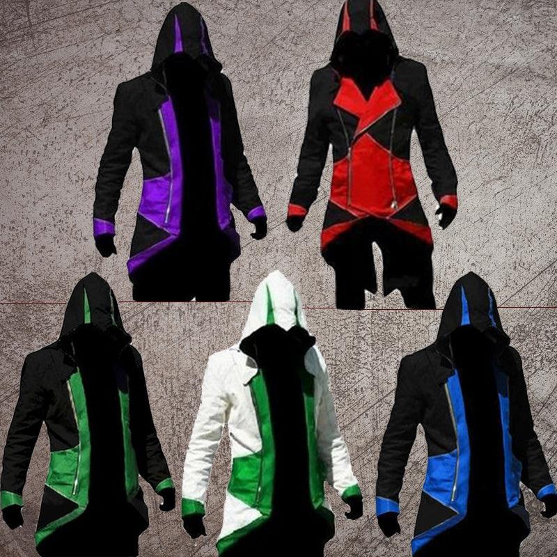 Halloween New Polyester Jacket Plays Hooded Clothes - Amazitshop