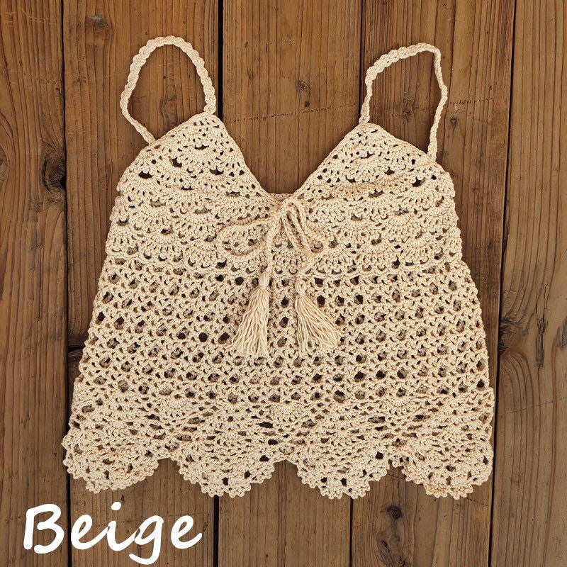 Handmade crochet bikini blouse - Amazitshop