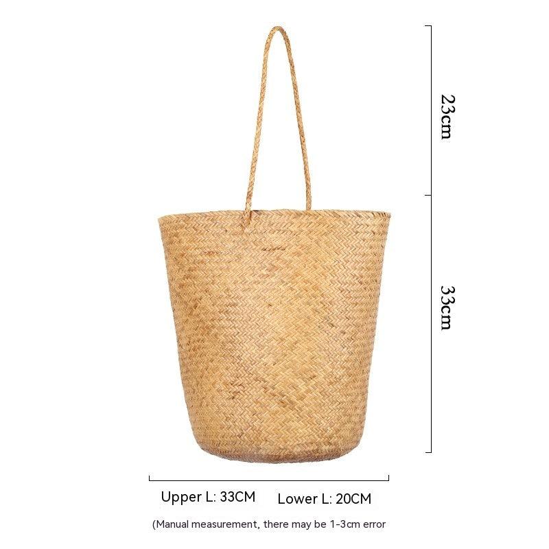 Handmade Woven Single Shoulder Collar Bag - Amazitshop