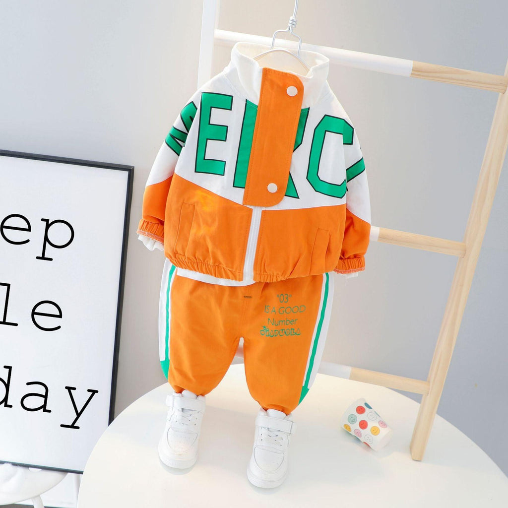 Handsome suit of pure cotton two - piece - Amazitshop