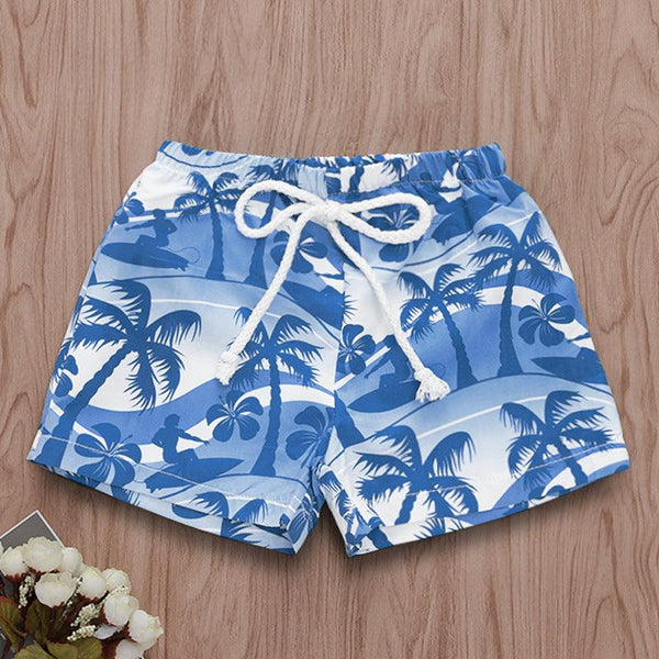 Hawaiian Style Beach Print Beach Pants - Amazitshop