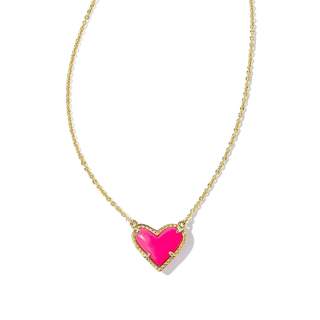 Heart - shaped Necklace Adjustable Peach Heart Natural Stone Clavicle Chain Love Necklace For Women Valentine's Day - Amazitshop