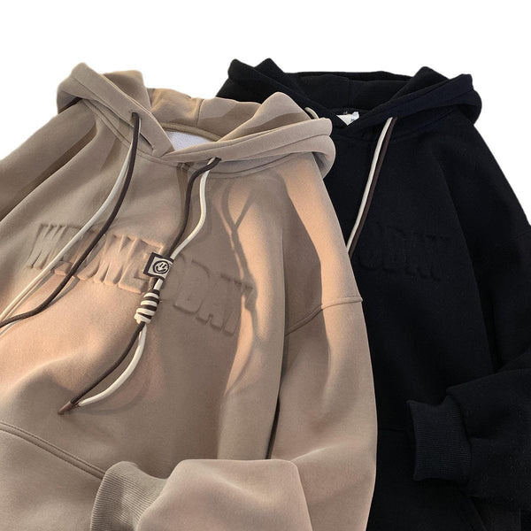 Heavy Sweater Men's Winter Fleece - lined Thickened - Amazitshop