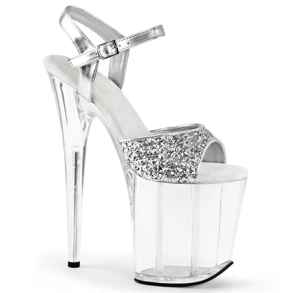 High Heel Nightclub Pole Dance Sequin Wedding Shoes - Amazitshop