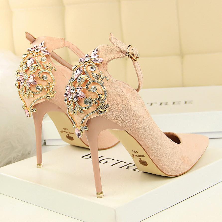 High heel wedding shoes - Amazitshop