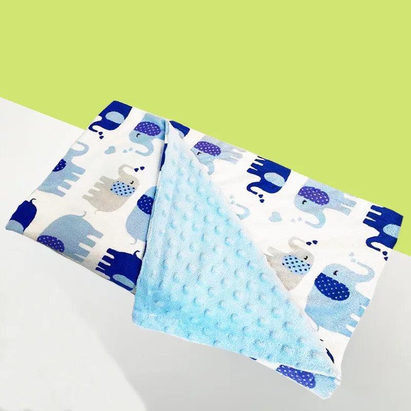 High Quality Baby Blanket Winter Flannel Fleece Flamingo Blanket Infant Swaddle Stroller Wrap For Newborn Baby Bedding Blankets - Amazitshop